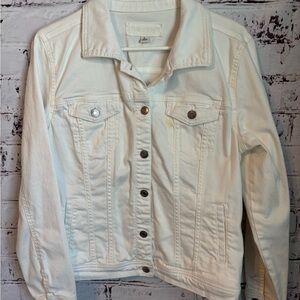 Maurices White Denim Jacket